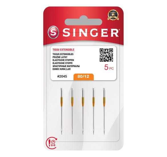 SINGER 12 NUMARA JARSE İĞNESİ 5’Lİ