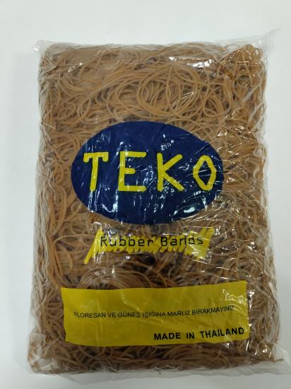 Teko Ambalaj Lastiği 70Lik 1 Kg Paket Halinde Tekstil Serileme Lastiği