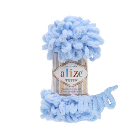Alize Puffy  Açık Mavi Renk Color 183