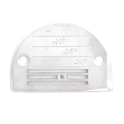 Düz Makine Uzun Kanallı 18mm Gömlekçi Plaka / 15340 (FD10003108)