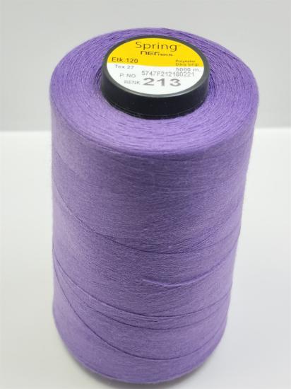 120 NO Polyester Dikiş İpliği Spring 5.000 Metre 213