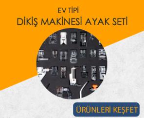 Ev Tipi Aile Dikiş Makinesi Ayak Seti 
