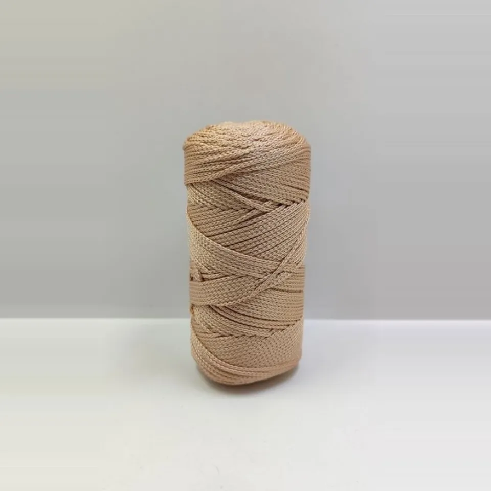 Sütlü kahve Nova 3 mm polyester makrome ipi