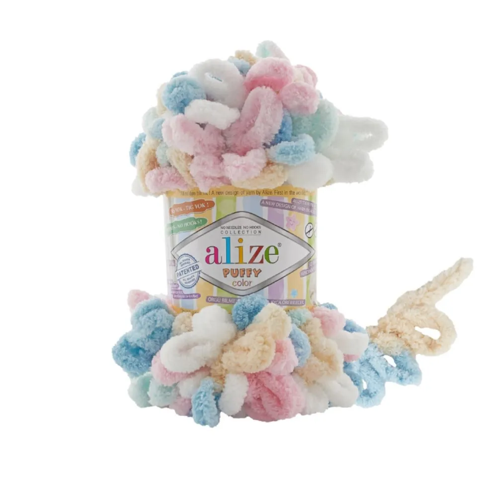 Pastel renk geçişli Alize Puffy Color 6523