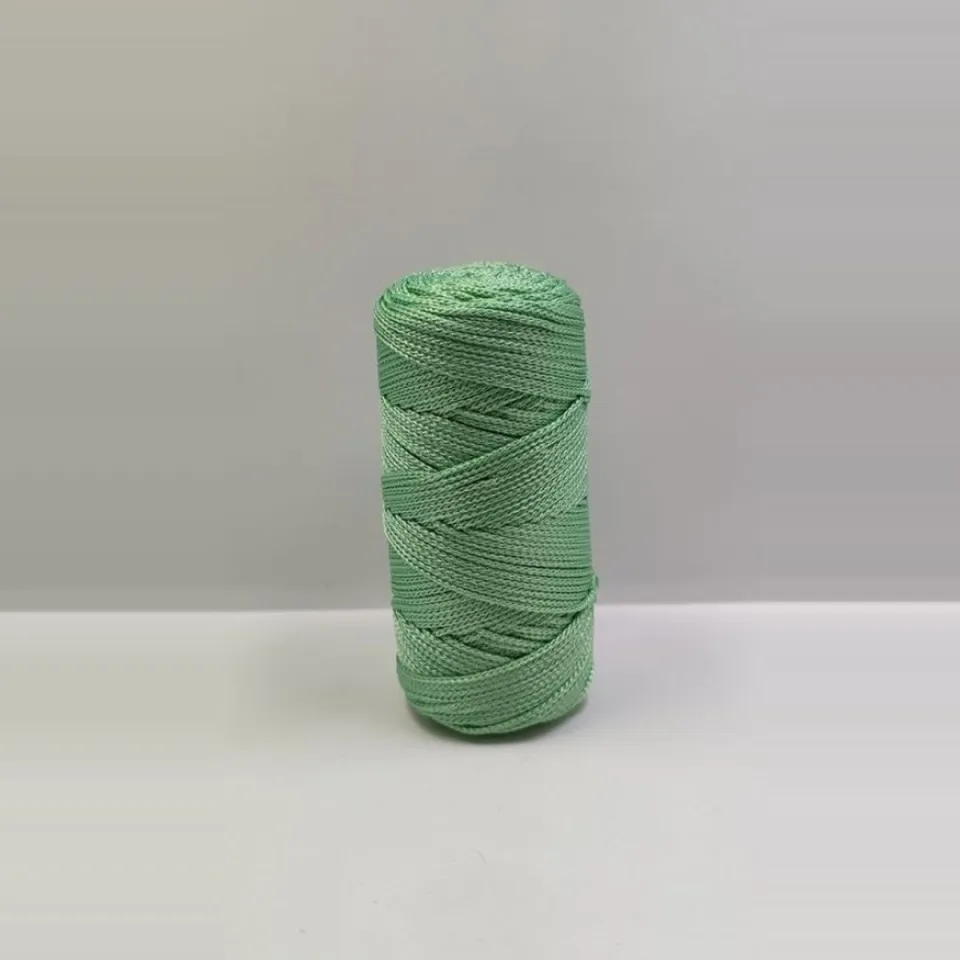 Mint yeşili Nova 3 mm polyester makrome ipi